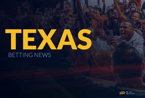 Texas Sports Betting 2025 .